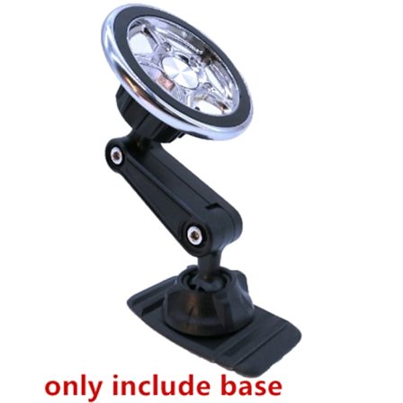 17 mm kuglehoved bil Dashboard Sticker Base 360 ​​graders rotation C