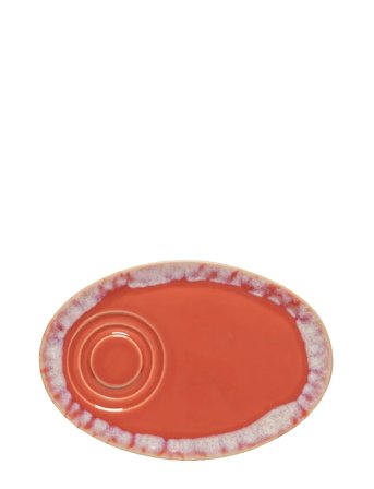 Costa Nova Grespresso Frokosttallerken - Orange - 19.7X 13.5CM
