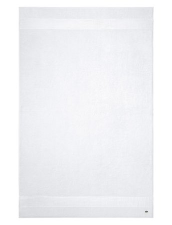 Lacoste Home Llecroco Bath Sheet - White - 100X150CM