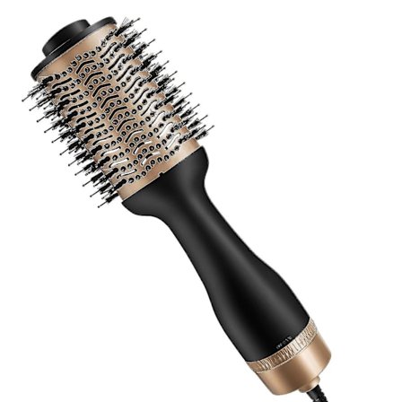 Aibesser H-Torkborste, 5-i-1 Varmluftborste H-Tork Volumizer R Varmluftborste Negativ Hårtorkborste Stylingborste