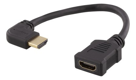 Deltaco HDMI-21C - HDMI-adapter - 20 cm