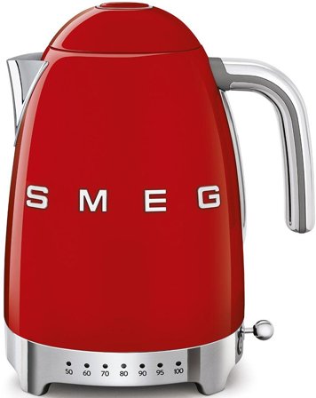 SMEG 50's Style KLF04RDEU - kjele - rød