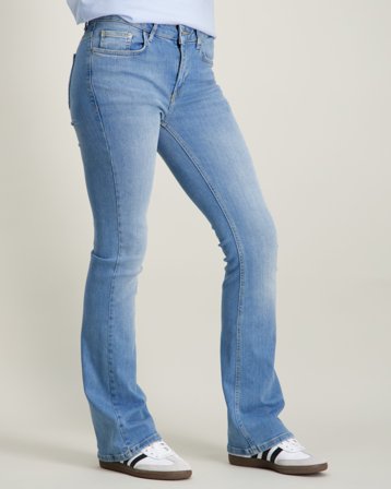 Grunt Texas Low Flare Vintage Blue Blauw Jeans Meisjes - Kids Brand Store