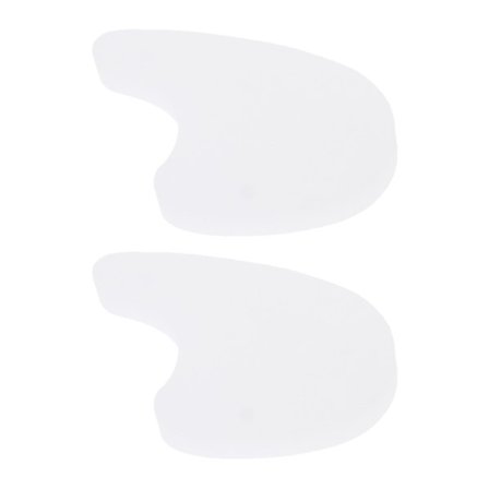 2x Silikone Gel Tå Kile Separatorer Polymer Pad Fod Beskytter Afstandsstykker Pude