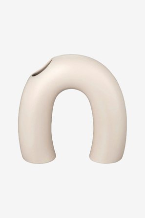 Blomus - Vase Kagetsu 18 cm - Beige - Krukker & vaser - Fra Homeroom