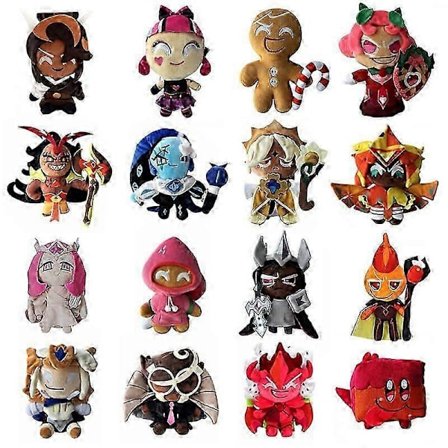 Shadow Milk Cookie Plysj Leketøy Cookie Run Kingdom Plysj Dukke Barnegaver 25cm _a