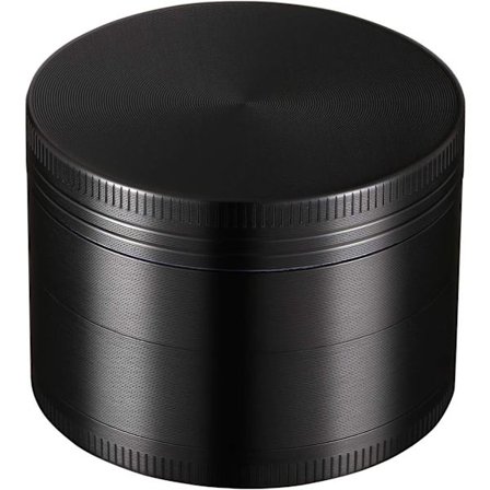 Grinder Crusher 4-delt sett kvern sinklegering med pollen skrape for krydder, urter, krydder, urter (mini 5 x 3,5 cm)