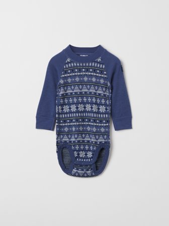 Body merinovillaa Polarn O. Pyret 50|56 lastenvaatteet blue