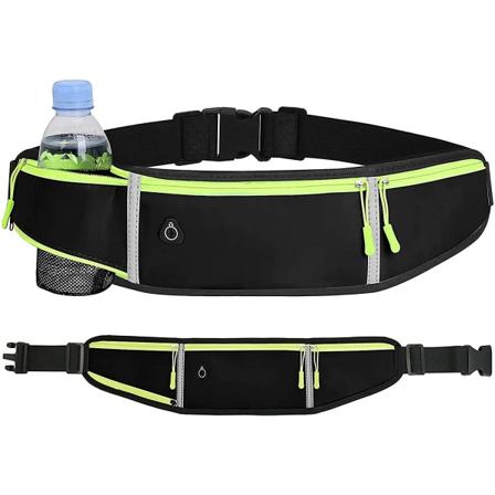Justerbar hoftepakke Unisex Voksen Gym Bag, kvinner Menn Vanntett Spo