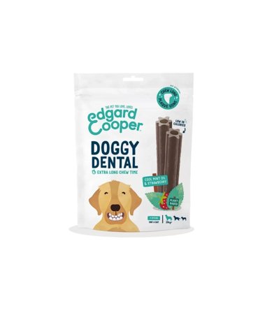 Edgard & Cooper Doggy Dental Large Fragola E Menta Stick Dentali