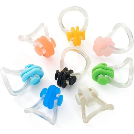 8 Silikon Neseklype, Svømme Neseklype, Nesevern for Svømming