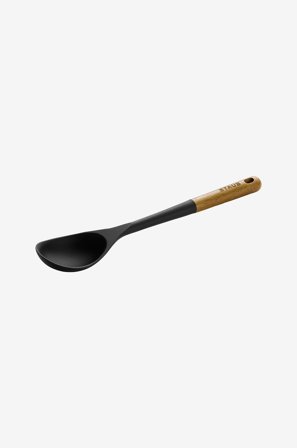 Staub - Serveringsskje 31 cm silikon - Svart - Husgeråd - Fra Homeroom