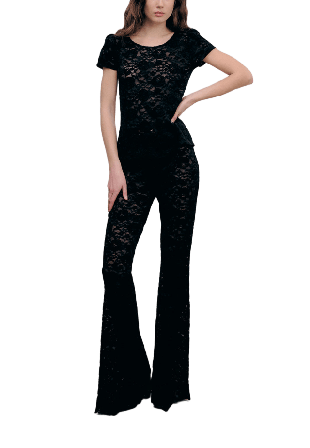 Ida Sjöstedt Emile Top T-shirts & toppar Dam Svart 44