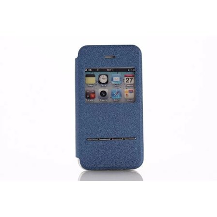 Fodral för iPhone 13 mini blå Smart kvalitetssensor utan flip-svarsfönster