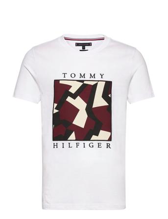 Dazzle Box Tee White Tommy Hilfiger