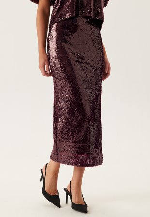 YAS royalina Hmw Sequin Ankle Skirt Vaatteet