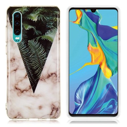 Marmormotiv Huawei P30 skal - Stil O