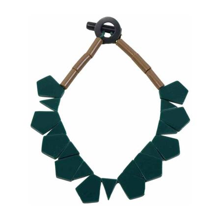 Niu, Necklaces Groen, Dames, Maat:ONE Size