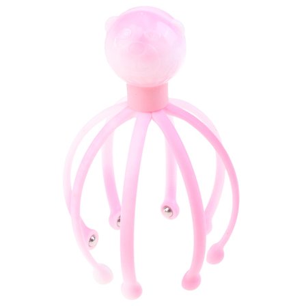 Head Massager Scratcher Neck Massage Scalp Relax Calm Octopus