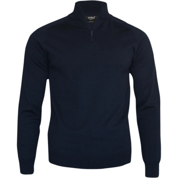 Stickad Tröja 1/4zip Brighton*