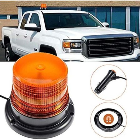 Amber LED 12V Nödljus Strobe Varningssignal Amber Ljus