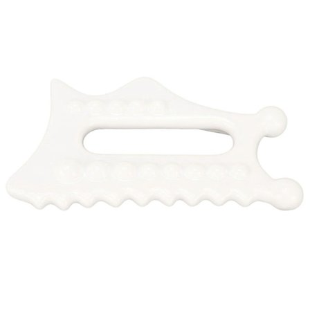 Ansikts Gua Sha Verktyg Män Kvinnor Keramisk Lymfdränage Triggerpunkts Skrapmassageverktyg för Armar Ben