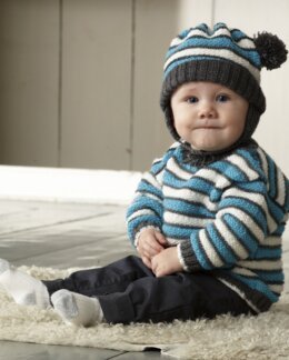 Tröja, mössa och vantar Alfie - Svarta Fåret