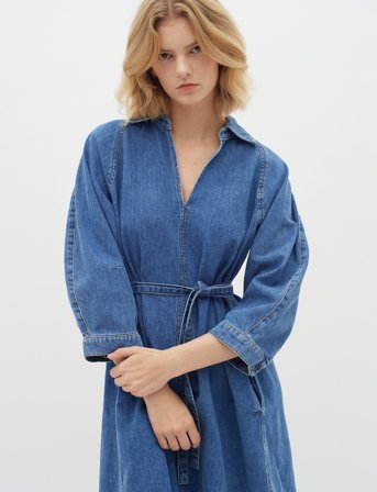 InWear Liva Short Dress - Blue - 34