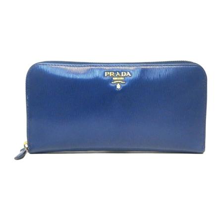 Prada Vintage, Wallets & Cardholders Blauw, Dames, Maat:ONE Size
