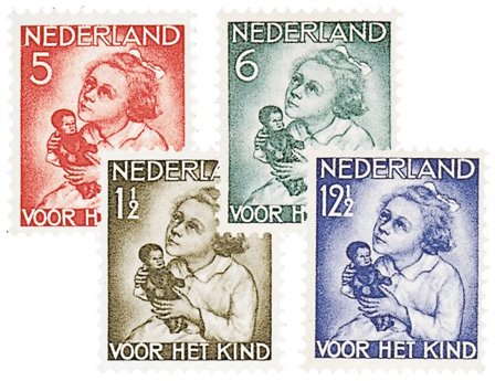 Holland 1934 - NVPH 270-273 - Ubrugt