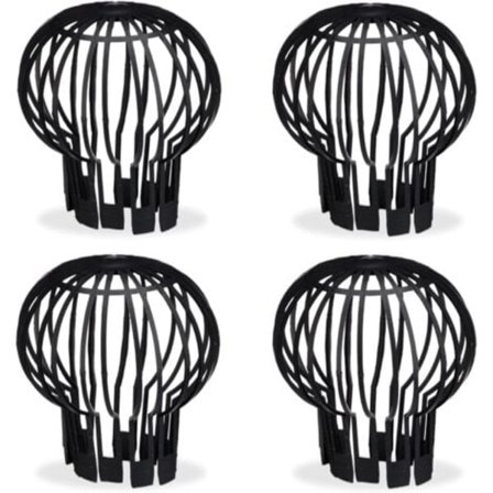 4 st Skydd för Stuprör - Stuprörsskydd mot Löv - Rännskärmar