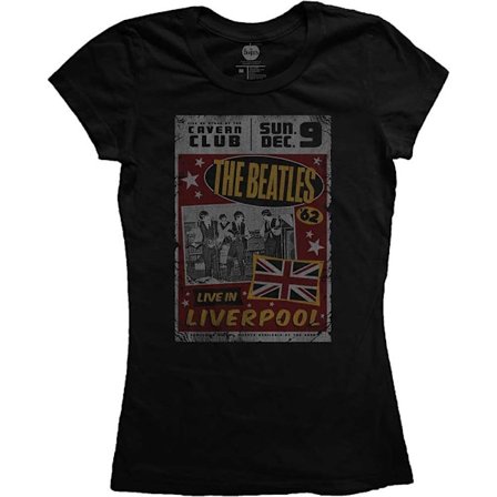 The Beatles Dam/Dam Live In Liverpool T-Shirt S Svart