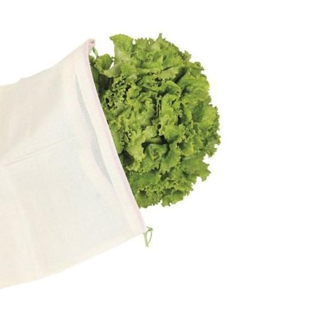 3 Återanvändbara XL-påsar i ekologisk bomull