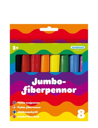 Kärnan | Fiberpenor Jumbo 8 St | ONE SIZE