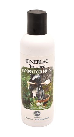 Einerlåg Naturlig Hundesjampo med Tea-Tree Olje - 200ml