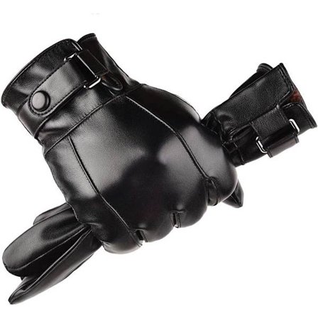 Herrehandsker - Vintervarme Touchscreen-handsker - Sort