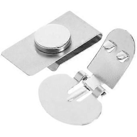 1 Par Usynlig Slips Magnetisk Slagstift Magnetisk Slipsnål Tilbehør