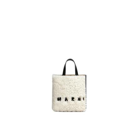 Marni Bags Hvid, Dame Håndtasker, Størrelse: ONE Size