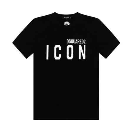 Dsquared2 T-shirt with logo , Zwart , Heren , Maat: M