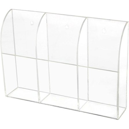 Fjärrkontrollhållare Akryl Väggmonterad Fjärrkontrollhållare Organizer Förvaringslåda Vägg Fjärrkontrollhållare Luftkonditionering TV Fjärrkontroll 