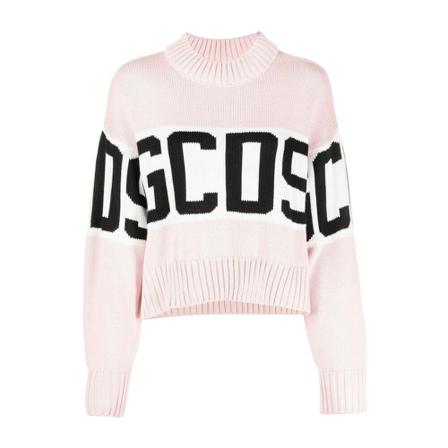 Gcds Round-neck Strik Pink, Dame Striktrøjer
