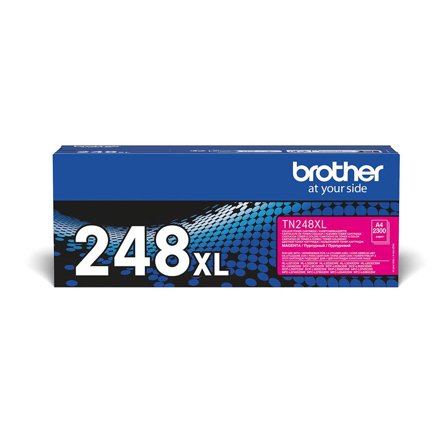 Brother TN248XLM - Høy ytelse - magenta - original - tonerpatron