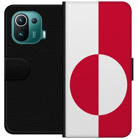 Kompatibelt Plånboksfodral till Xiaomi Xiaomi Mi 11 Pro Grönland