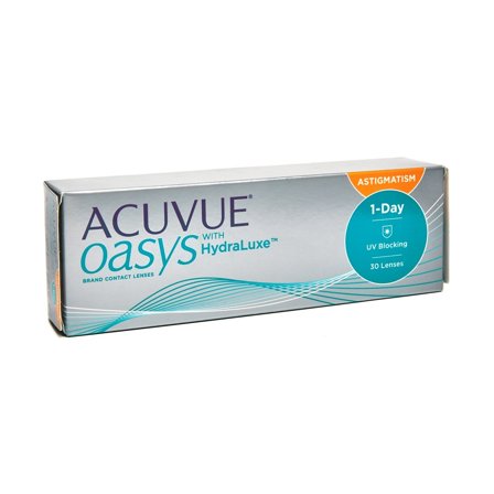 Acuvue Oasys 1-Day with HydraLuxe for Astigmatism - 30 linser från Acuvue - Endagslinser