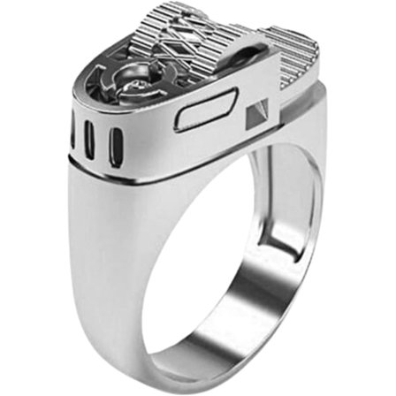 Ringar för Kvinnor, Ringar för Tonårsflickor Herrmode Ring Personligiserad Legering Cirkel Glänsande Smycken Present Herrringar