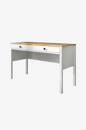 Hanah Home - Työpöytä Frank - Valkoinen - Kirjoituspöydät - - Homeroom
