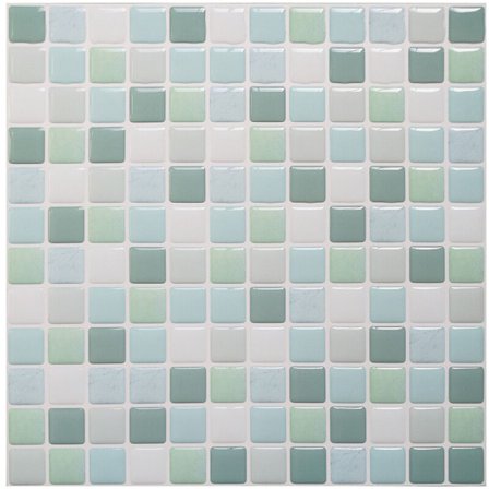 3D itseliimautuva vedenpitävä mosaiikkiseinälaatta kylpyhuoneen seinätarra