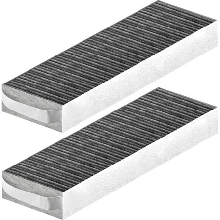 2024, 2-pak aktivt kulfilter til Bora Pure/X Pure/S Pure emhætte, PUAKF filtertilbehør erstatningsfilter