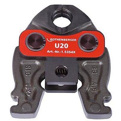 Rothenberger Compact Pressbakke U-profil 20 mm, VVS-utstyr