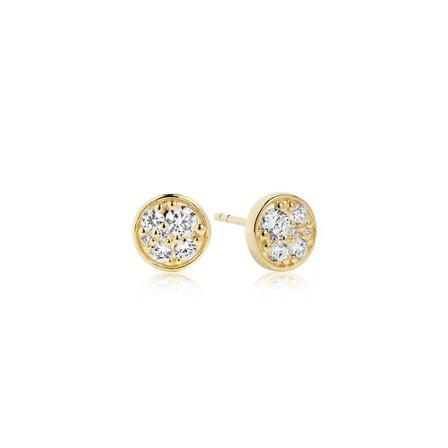 Sif Jakobs, Earrings Novara Piccolo Geel, Dames, Maat:ONE Size